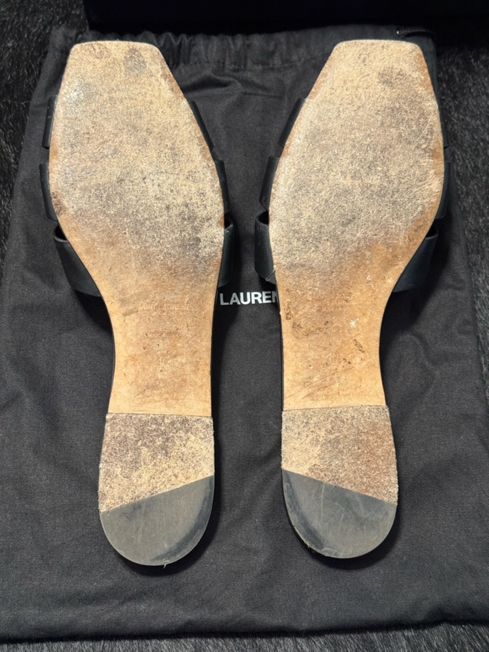 SAINT LAURENT Tribute Sandals - Picture 6 of 7